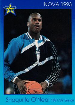 1992-93 Star Nova #86 Shaquille O'Neal Front