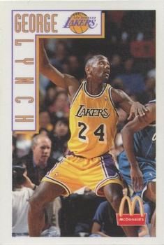 1993-94 McDonalds Los Angeles Lakers Magnets #NNO George Lynch Front