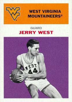 2011-12 Fleer Retro - 1961-62 Orange/Purple #61-JW Jerry West Front
