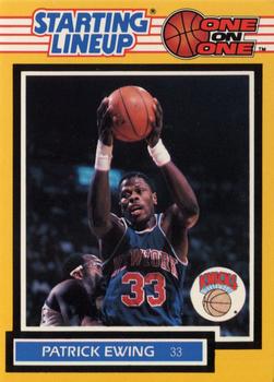 1989 Kenner Starting Lineup Cards One on One #4120027010 Patrick Ewing Front