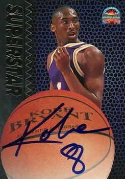 1997-98 Score Board Autographed - Superstars Silver #NNO Kobe Bryant Front