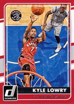 2015-16 Donruss #90 Kyle Lowry Front