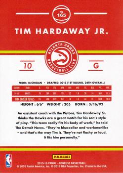 2015-16 Donruss #165 Tim Hardaway Jr. Back