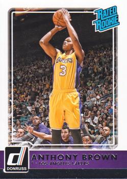 2015-16 Donruss #201 Anthony Brown Front