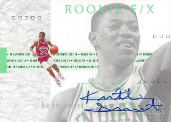 2013-14 SP Authentic - 2001-02 SP Rookie F/X Autographs #74 Keith Smart Front
