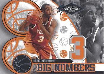 2004 Press Pass - Big Numbers Collectors Series #BN 13 Brandon Mouton Front