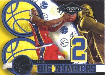 2004 Press Pass - Big Numbers Collectors Series #BN22 J.R. Smith Front