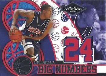 2004 Press Pass - Big Numbers Collectors Series #BN 23 Andre Iguodala Front
