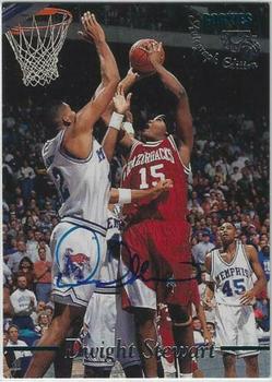 1995 Classic Rookies - Autograph Edition Autographs #NNO Dwight Stewart Front