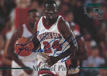 1995 Classic Rookies - Autograph Edition Autographs #NNO Michael Finley Front