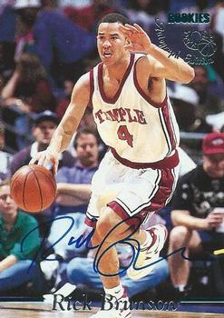 1995 Classic Rookies - Autograph Edition Autographs #NNO Rick Brunson Front