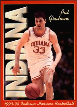 1993-94 Indiana Hoosiers #5 Pat Graham Front