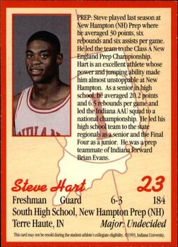 1993-94 Indiana Hoosiers #6 Steve Hart Back