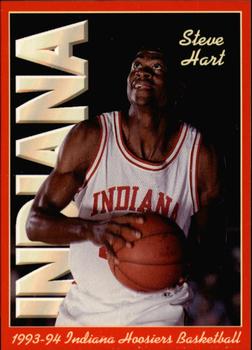 1993-94 Indiana Hoosiers #6 Steve Hart Front