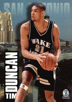 1997 Score Board Draft Day #1A Tim Duncan Front