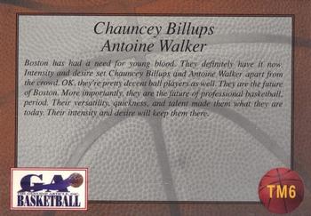 1997 Genuine Article - Teammates #TM6 Chauncey Billups / Antoine Walker Back