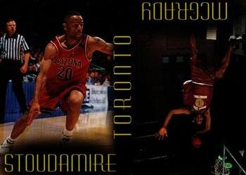 1997 Genuine Article - Teammates #TM8 Damon Stoudamire / Tracy McGrady Front