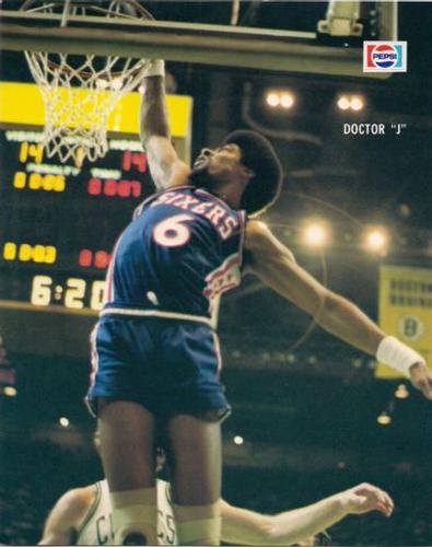 1977-78 Pepsi All-Stars #NNO Julius Erving Front