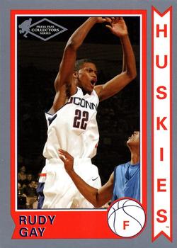 2006 Press Pass - Old School Collectors Series #OS4 Rudy Gay Front