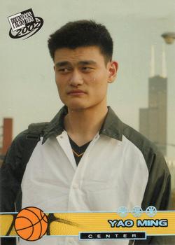 2002 Press Pass - Holofoil #CT18 Yao Ming Front
