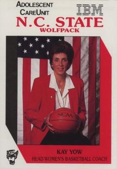1988-89 NC State Wolfpack #NNO Kay Yow Front