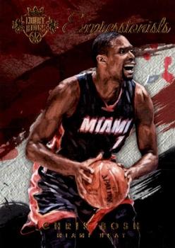 2015-16 Panini Court Kings - Expressionists #20 Chris Bosh Front