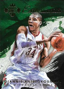 2015-16 Panini Court Kings - Expressionists #25 Giannis Antetokounmpo Front