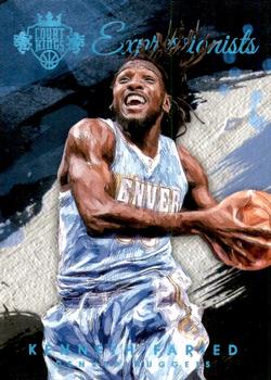 2015-16 Panini Court Kings - Expressionists Sapphire #31 Kenneth Faried Front
