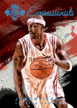 2015-16 Panini Court Kings - Expressionists Sapphire #35 Jason Terry Front