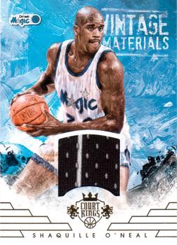 2015-16 Panini Court Kings - Vintage Materials #13 Shaquille O'Neal Front