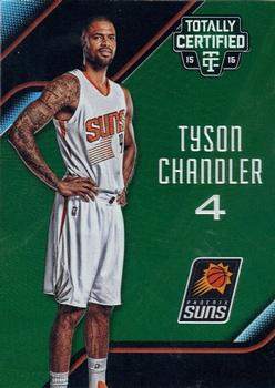2015-16 Panini Totally Certified - Mirror Green #86 Tyson Chandler Front