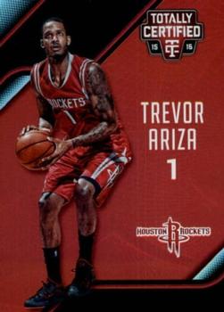 2015-16 Panini Totally Certified - Mirror Red #36 Trevor Ariza Front