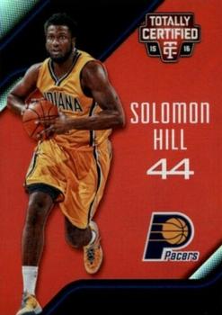 2015-16 Panini Totally Certified - Mirror Red #57 Solomon Hill Front