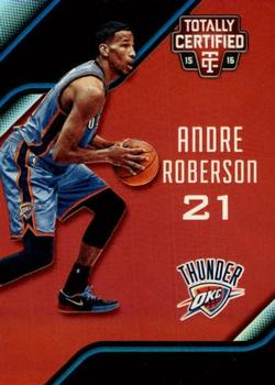 2015-16 Panini Totally Certified - Mirror Red #78 Andre Roberson Front