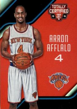 2015-16 Panini Totally Certified - Mirror Red #108 Arron Afflalo Front