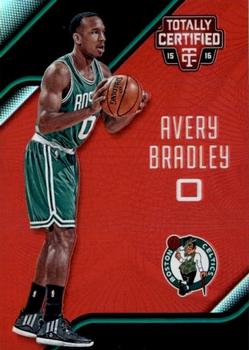 2015-16 Panini Totally Certified - Mirror Red #118 Avery Bradley Front