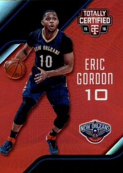 2015-16 Panini Totally Certified - Mirror Red #142 Eric Gordon Front
