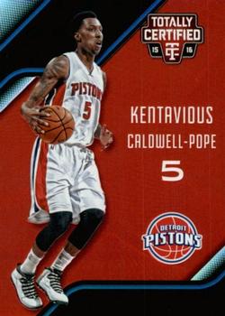 2015-16 Panini Totally Certified - Mirror Red #149 Kentavious Caldwell-Pope Front