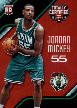 2015-16 Panini Totally Certified - Mirror Red #173 Jordan Mickey Front
