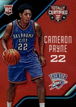 2015-16 Panini Totally Certified - Mirror Red #174 Cameron Payne Front