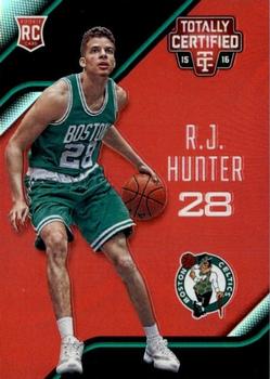 2015-16 Panini Totally Certified - Mirror Red #181 R.J. Hunter Front