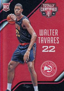 2015-16 Panini Totally Certified - Mirror Red #199 Walter Tavares Front