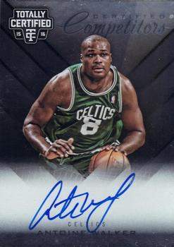 2015-16 Panini Totally Certified - Certified Competitor Autographs #CCA-AW Antoine Walker Front