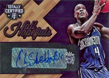 2015-16 Panini Totally Certified - Certified Hall Hopefuls Signatures #HH-CW Chris Webber Front