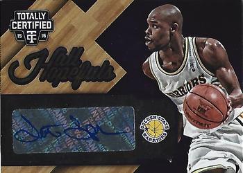 2015-16 Panini Totally Certified - Certified Hall Hopefuls Signatures #HH-LS Latrell Sprewell Front