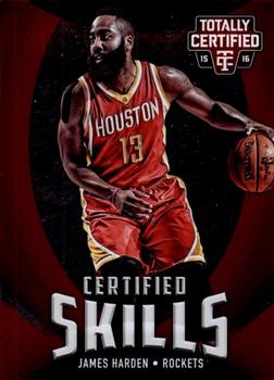 2015-16 Panini Totally Certified - Certified Skills #30 James Harden Front