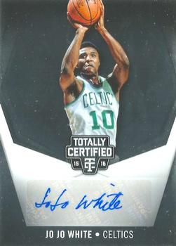 2015-16 Panini Totally Certified - Totally Certified Signatures #TC-JJ Jo Jo White Front