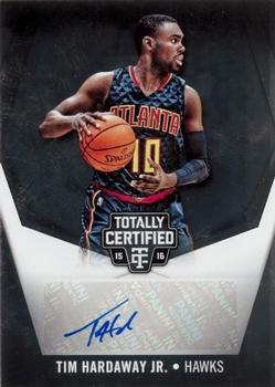 2015-16 Panini Totally Certified - Totally Certified Signatures #TC-THJ Tim Hardaway Jr. Front