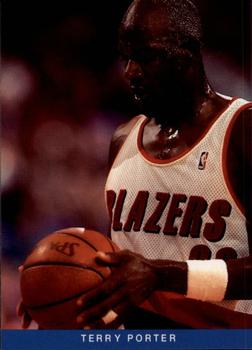1992-93 Franz Portland Trail Blazers #12 Terry Porter Front