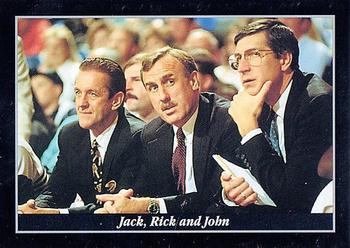 1993-94 Franz Portland Trail Blazers #2 Jack Schalow / Rick Adelman / John Wetzel Front